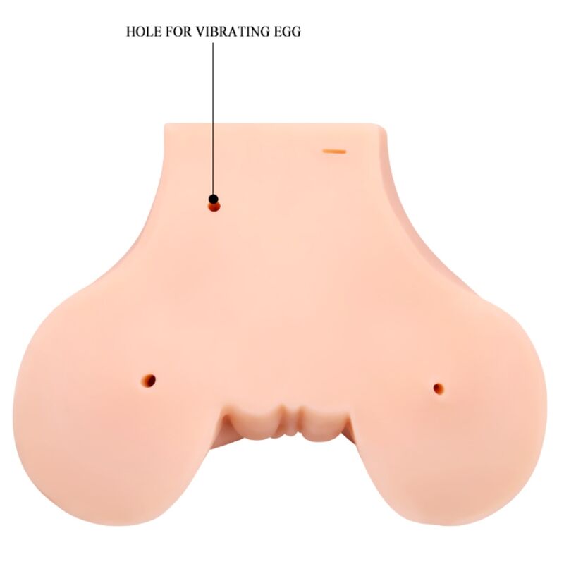 CRAZY BULL - VAGINA AND ANUS WITH REALISTIC MESH WITH VIBRATION - Amore24