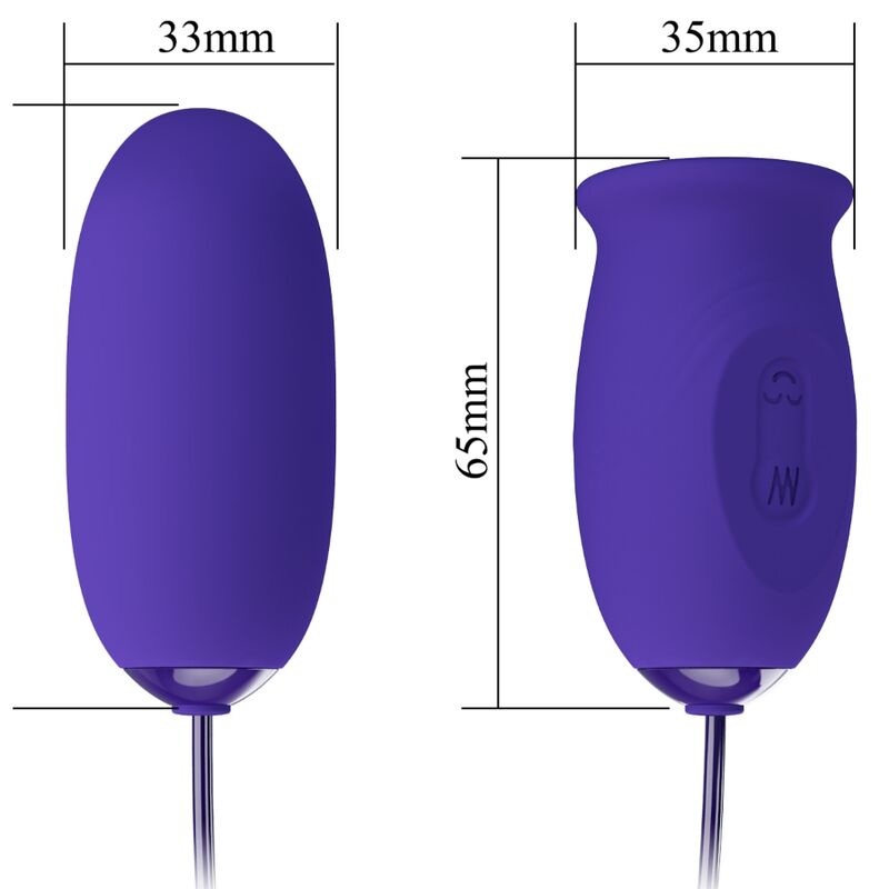 PRETTY LOVE - DAISY YOUTH VIOLET RECHARGEABLE VIBRATOR STIMULATOR - Amore24