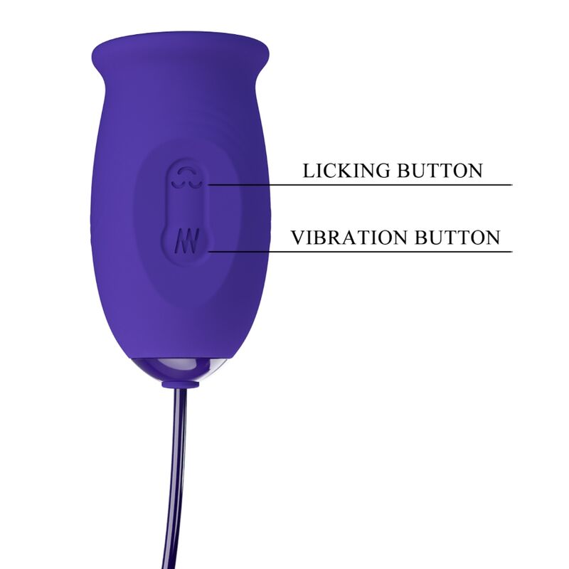 PRETTY LOVE - DAISY YOUTH VIOLET RECHARGEABLE VIBRATOR STIMULATOR - Amore24