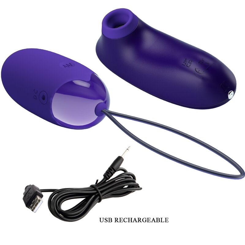PRETTY LOVE - STIMULATOR AND PORTABLE EGG - Amore24