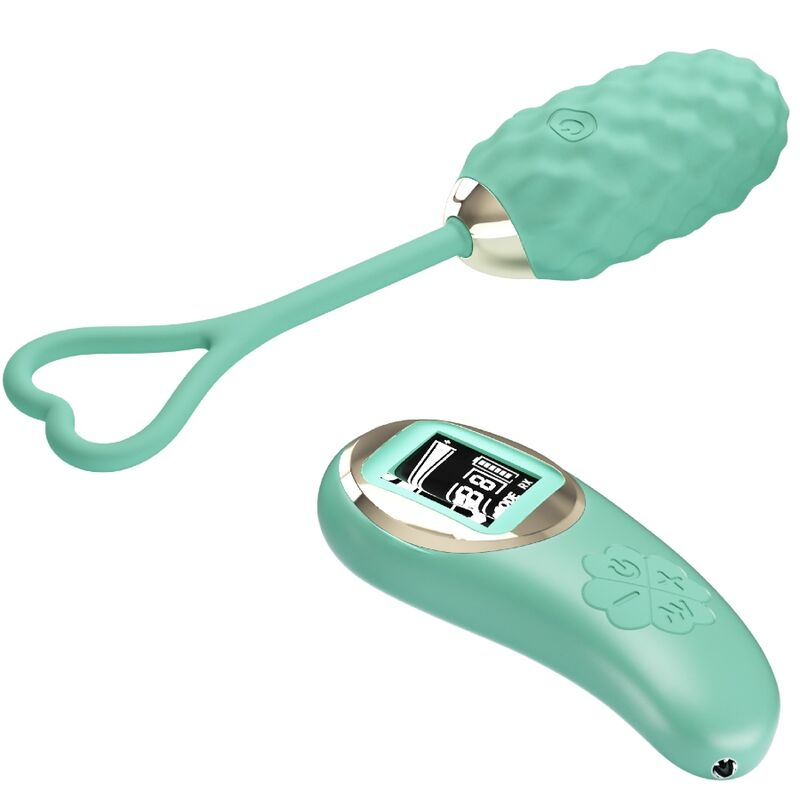 PRETTY LOVE - VIVIAN GREEN REMOTE CONTROL VIBRATING EGG - Amore24
