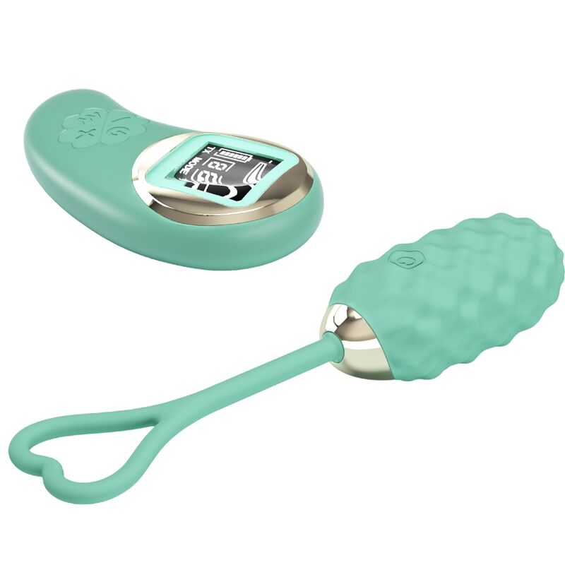 PRETTY LOVE - VIVIAN GREEN REMOTE CONTROL VIBRATING EGG - Amore24