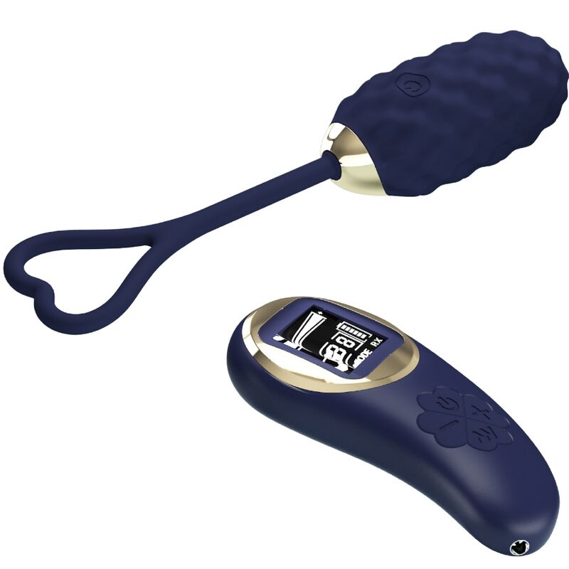 PRETTY LOVE - VIVIAN BLUE REMOTE CONTROL VIBRATING EGG - Amore24