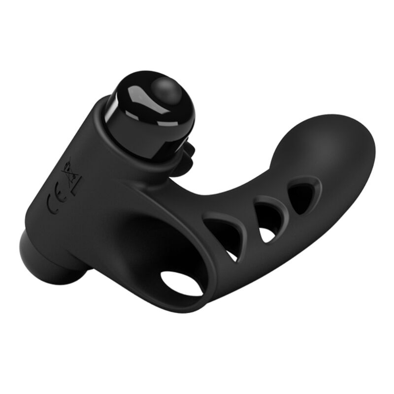 PRETTY LOVE - ORLANDO BLACK VIBRATOR FINGER COVER - Amore24