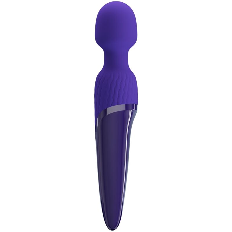 PRETTY LOVE - ANTONY YOUTH WAND VIBRATOR VIOLET HEAT EFFECT - Amore24