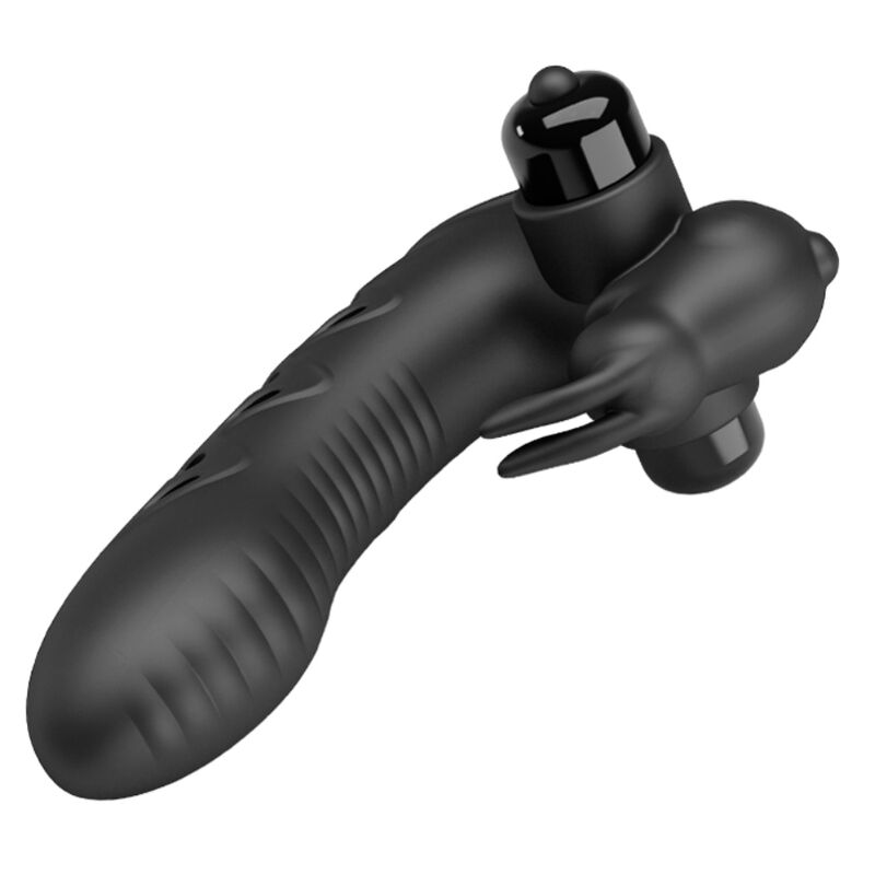 PRETTY LOVE - VANCE BLACK RABBIT VIBRATOR FINGER COVER - Amore24