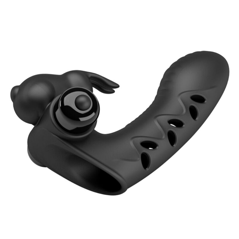 PRETTY LOVE - VANCE BLACK RABBIT VIBRATOR FINGER COVER - Amore24