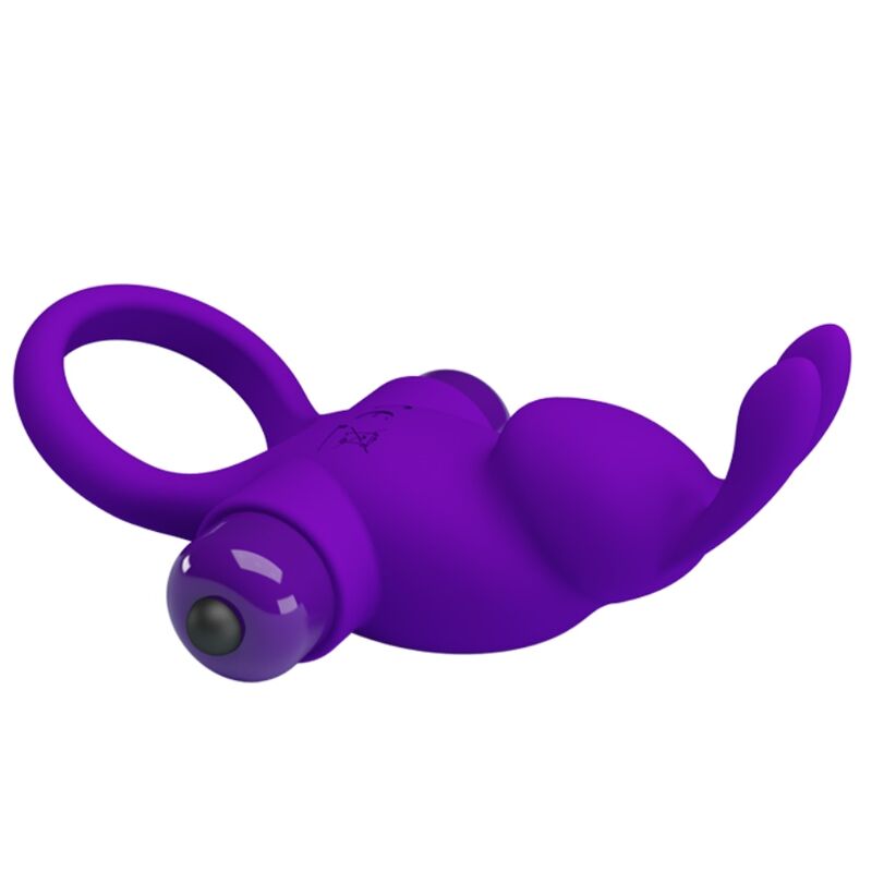 PRETTY LOVE - VIBRATOR RING I RABBIT FOR PURPLE PENIS - Amore24