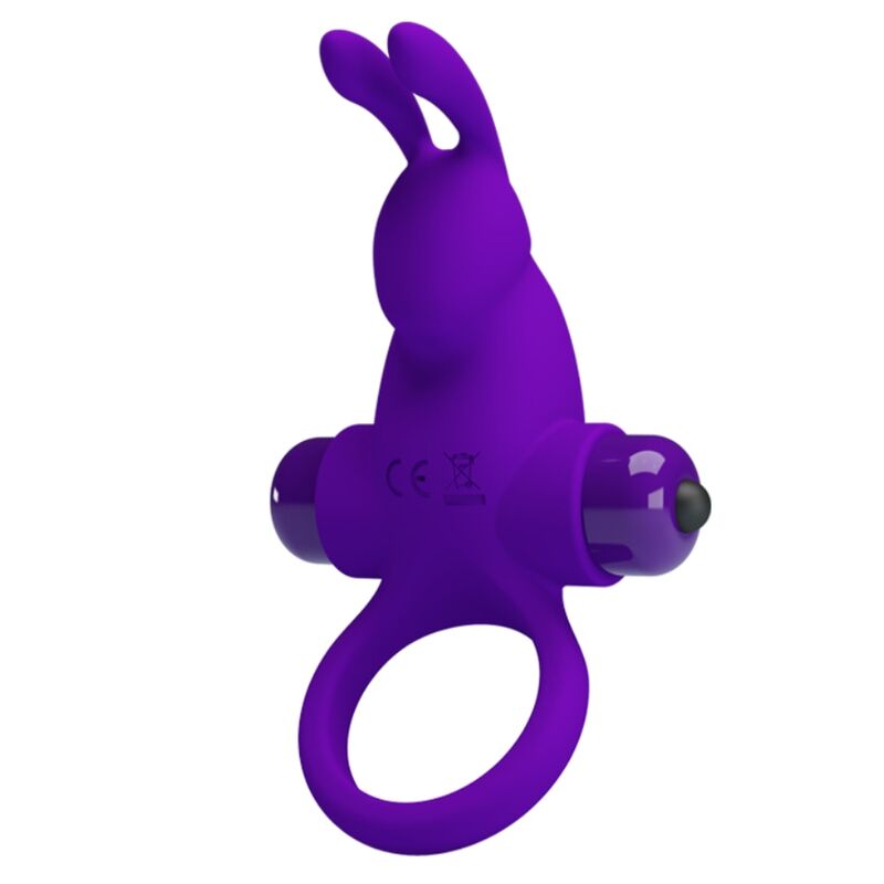 PRETTY LOVE - VIBRATOR RING I RABBIT FOR PURPLE PENIS - Amore24