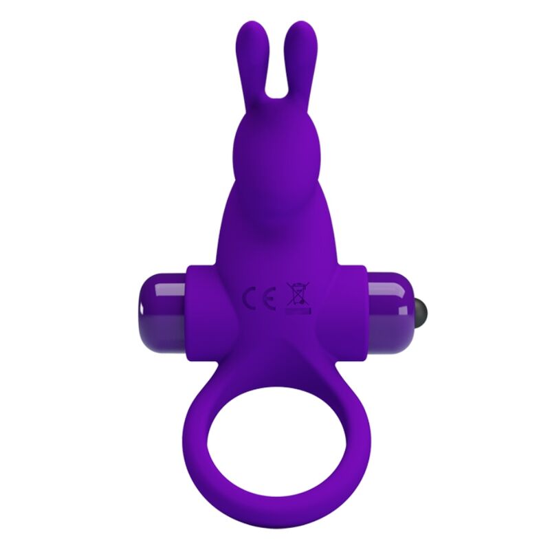 PRETTY LOVE - VIBRATOR RING I RABBIT FOR PURPLE PENIS - Amore24