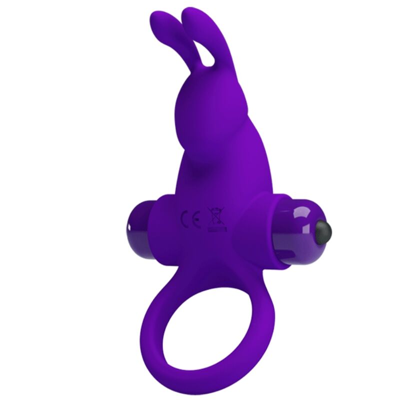 PRETTY LOVE - VIBRATOR RING I RABBIT FOR PURPLE PENIS - Amore24