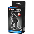PRETTY LOVE - VIBRATOR III RABBIT RING FOR BLACK PENIS - Amore24