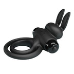 PRETTY LOVE - VIBRATOR III RABBIT RING FOR BLACK PENIS - Amore24