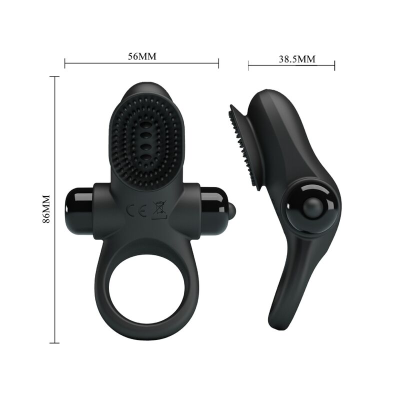 PRETTY LOVE - VIBRATOR RING II FOR THE BLACK PENIS - Amore24