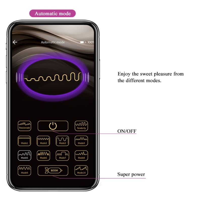 PRETTY LOVE - ELVIRA RECHARGEABLE VIBRATING BALLS PURPLE - Amore24