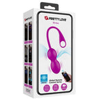 PRETTY LOVE - ELVIRA RECHARGEABLE VIBRATING BALLS PURPLE - Amore24