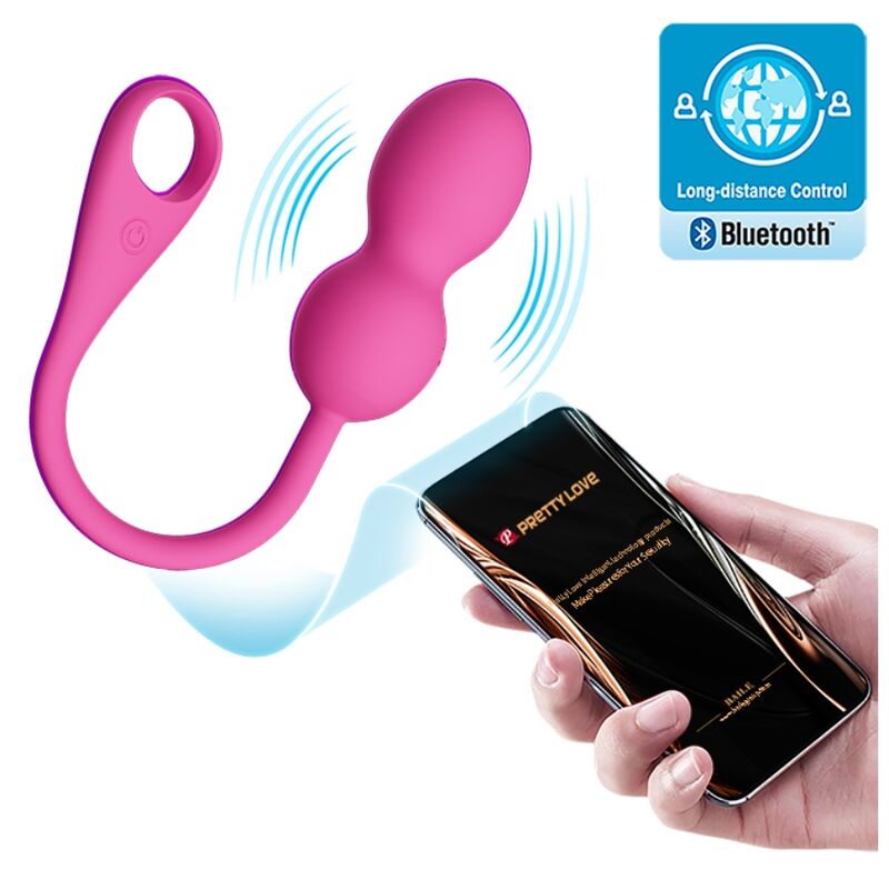 PRETTY LOVE - ELVIRA PINK RECHARGEABLE VIBRATING BALLS - Amore24