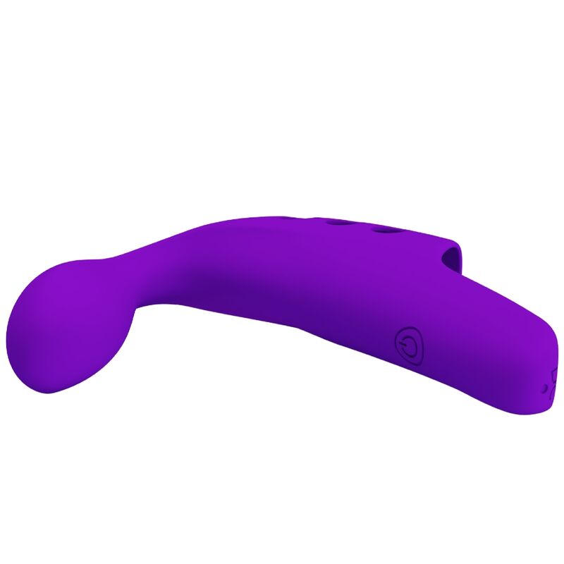PRETTY LOVE - GORGON PURPLE RECHARGEABLE FINGER VIBRATOR - Amore24