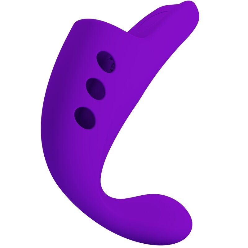 PRETTY LOVE - GORGON PURPLE RECHARGEABLE FINGER VIBRATOR - Amore24