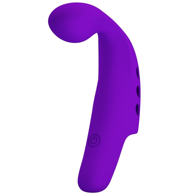 PRETTY LOVE - GORGON PURPLE RECHARGEABLE FINGER VIBRATOR - Amore24