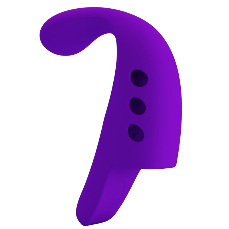 PRETTY LOVE - GORGON PURPLE RECHARGEABLE FINGER VIBRATOR - Amore24