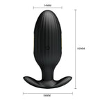 PRETTY LOVE - JEFFERSON APP CONTROLLED ANAL PLUG BLACK - Amore24