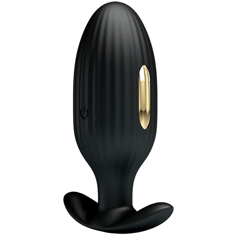 PRETTY LOVE - JEFFERSON APP CONTROLLED ANAL PLUG BLACK - Amore24