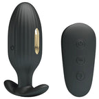 PRETTY LOVE - KELLY PLUG ANAL RECHARGEABLE VIBRATOR BLACK - Amore24