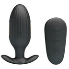 PRETTY LOVE - KELLY PLUG ANAL RECHARGEABLE VIBRATOR BLACK - Amore24
