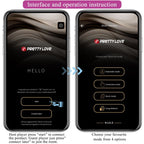 PRETTY LOVE - JEFFERSON APP CONTROLLED ANAL PLUG BLACK - Amore24