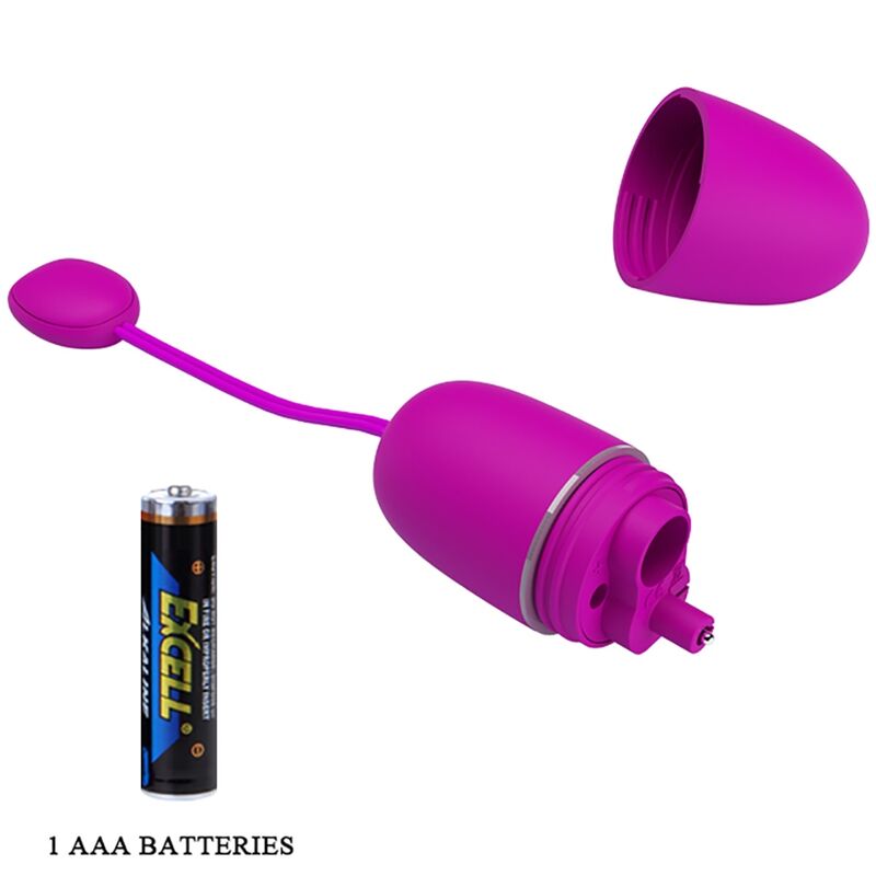 PRETTY LOVE - NYMPH VIBRATING EGG APP CONTROLLED PURPLE - Amore24