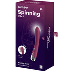SATISFYER - SPINNING VIBE 1 G-SPOT BLUE ROTATOR VIBRATOR - Amore24
