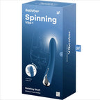 SATISFYER - SPINNING VIBE 1 G-SPOT BLUE ROTATOR VIBRATOR - Amore24
