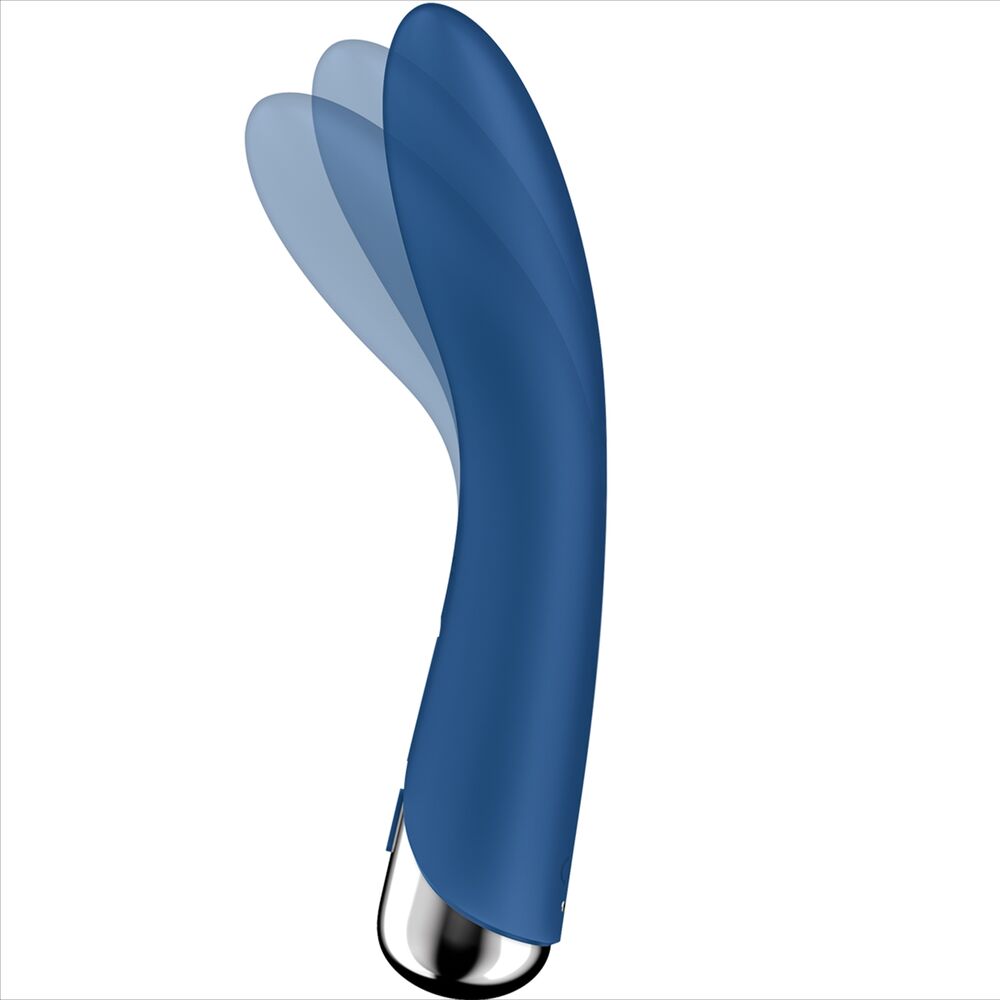 SATISFYER - SPINNING VIBE 1 G-SPOT BLUE ROTATOR VIBRATOR - Amore24
