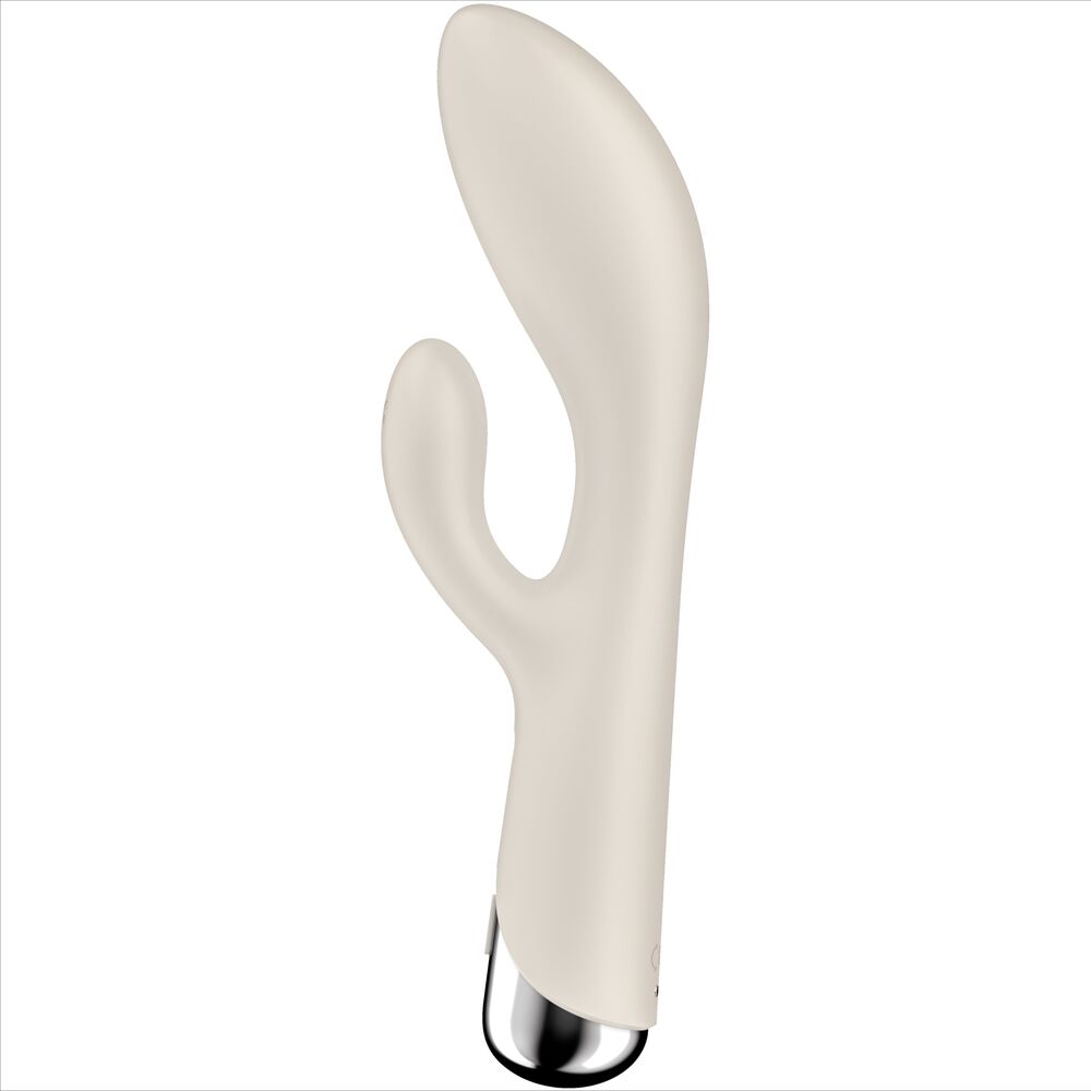 SATISFYER - SPINNING RABBIT 1 CLITORIS AND G-SPOT STIMULATION BLUE - Amore24