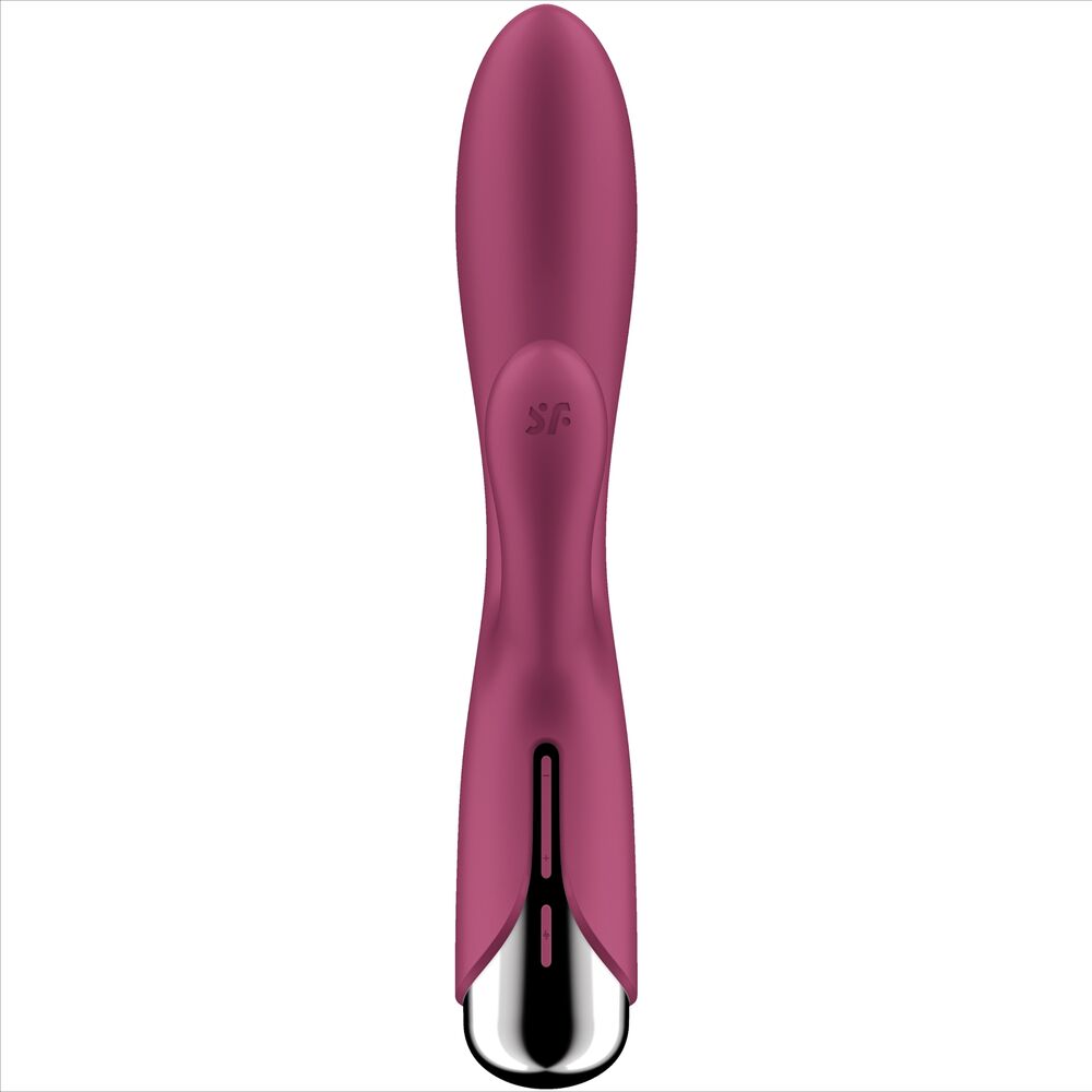 SATISFYER - SPINNING RABBIT 1 CLITORIS AND G-SPOT STIMULATION BLUE - Amore24
