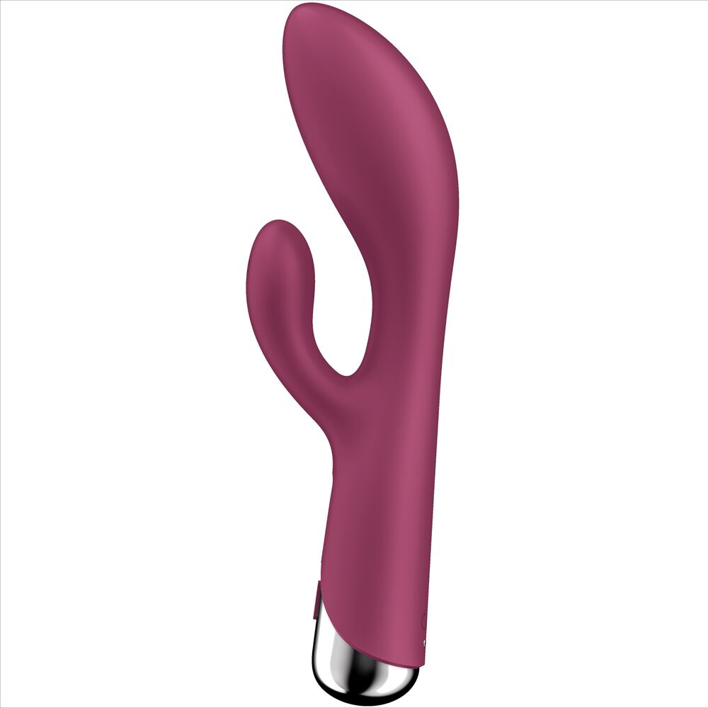 SATISFYER - SPINNING RABBIT 1 CLITORIS AND G-SPOT STIMULATION BLUE - Amore24