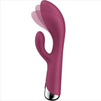 SATISFYER - SPINNING RABBIT 1 CLITORIS AND G-SPOT STIMULATION BLUE - Amore24