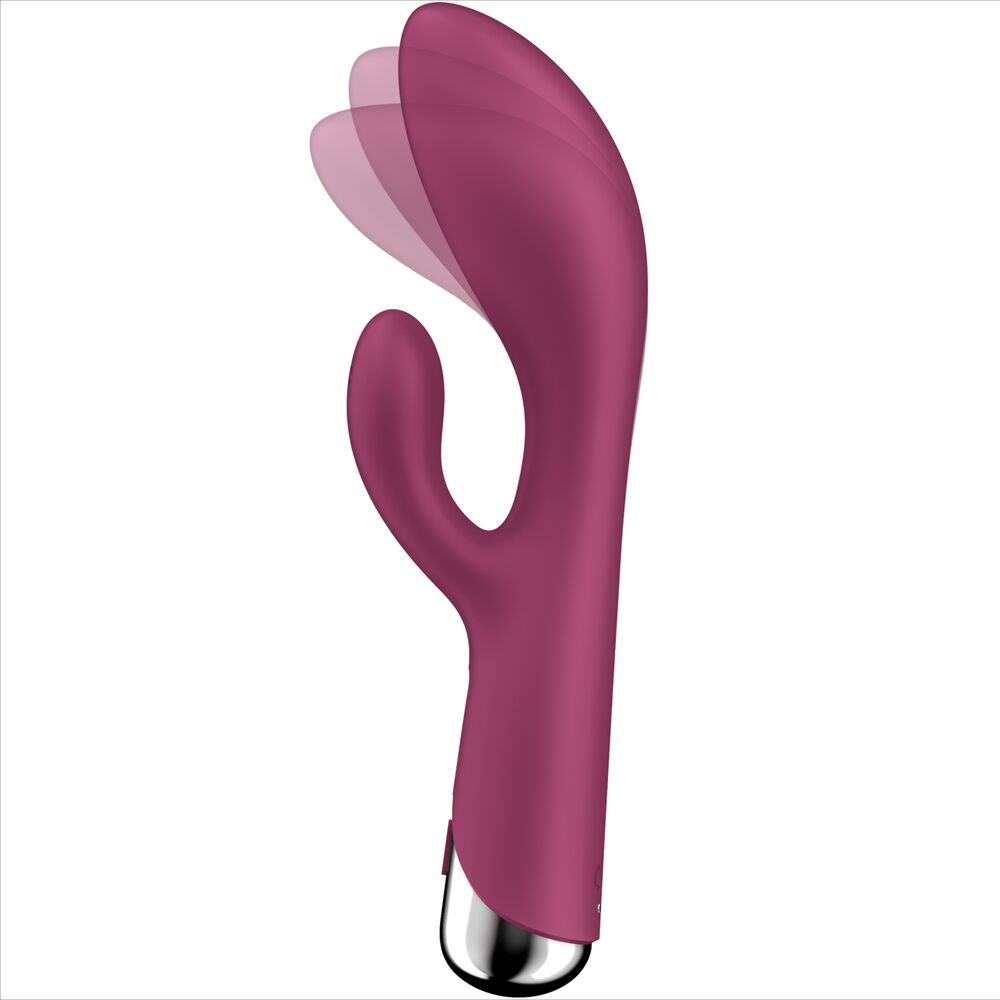 SATISFYER - SPINNING RABBIT 1 CLITORIS AND G-SPOT STIMULATION BLUE - Amore24