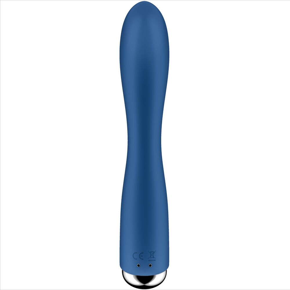 SATISFYER - SPINNING RABBIT 1 CLITORIS AND G-SPOT STIMULATION BLUE - Amore24