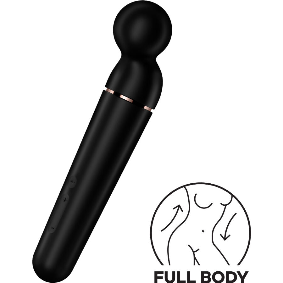 SATISFYER - PLANET WAND-ER VIBRATOR MASSAGER BLUE - Amore24