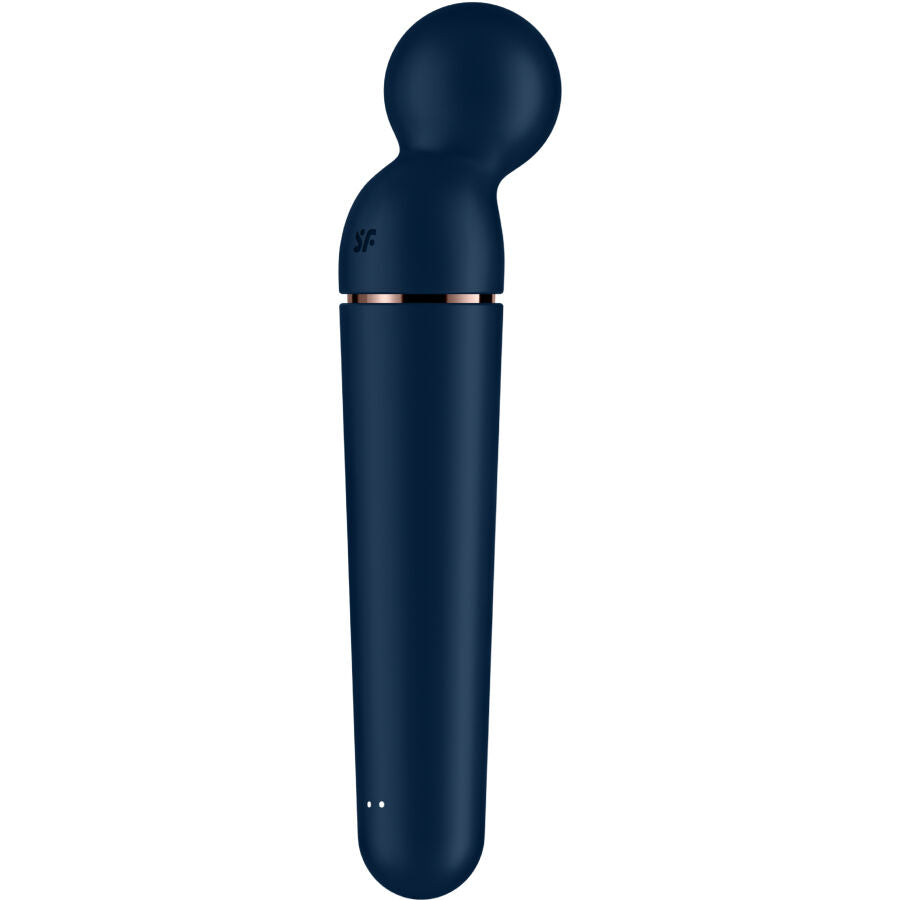 SATISFYER - PLANET WAND-ER VIBRATOR MASSAGER BLUE - Amore24