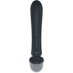 SATISFYER - TRIPLE LOVER RABBIT VIBRATOR MASSAGER GREY - Amore24