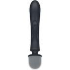 SATISFYER - TRIPLE LOVER RABBIT VIBRATOR MASSAGER GREY - Amore24