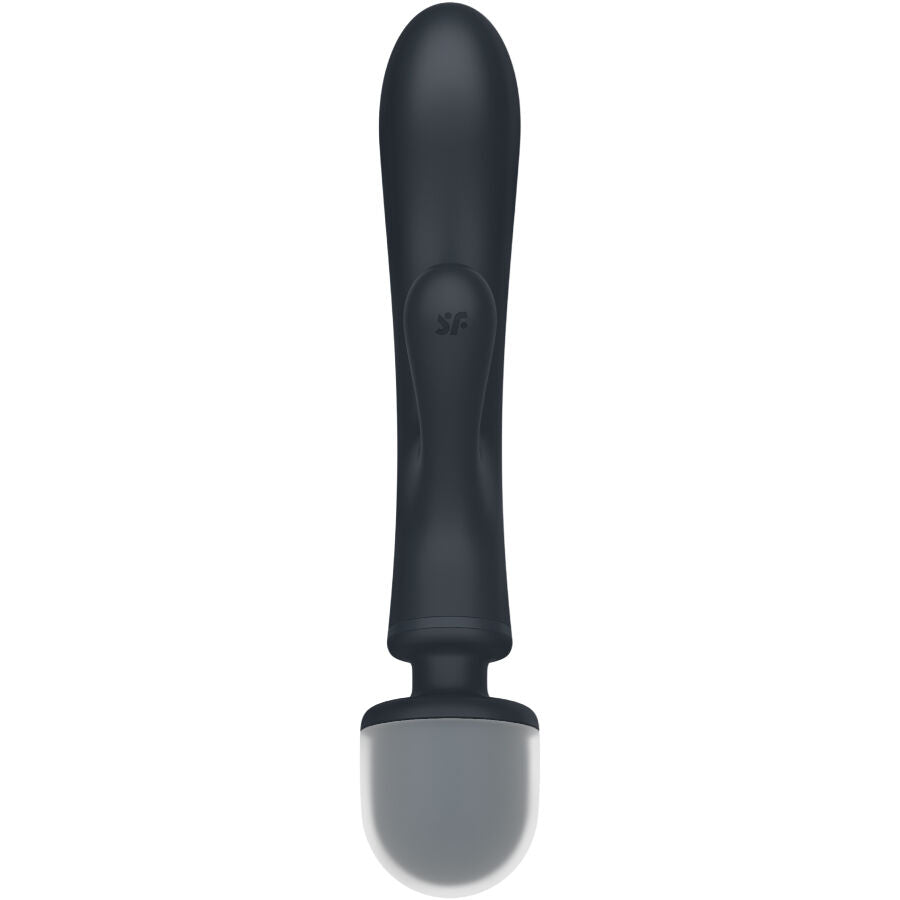 SATISFYER - TRIPLE LOVER RABBIT VIBRATOR MASSAGER GREY - Amore24