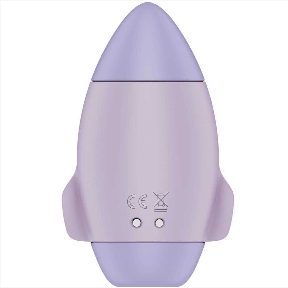 SATISFYER - MISSION CONTROL BLUE SMALL DOUBLE IMPULSE VIBRATOR - Amore24