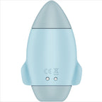 SATISFYER - MISSION CONTROL BLUE SMALL DOUBLE IMPULSE VIBRATOR - Amore24