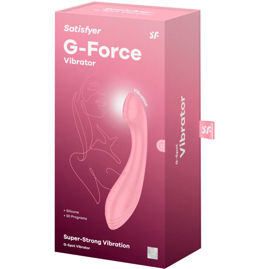 SATISFYER - G - FORCE VIBRATOR G - SPOT STIMULATOR VIOLET - Amore24