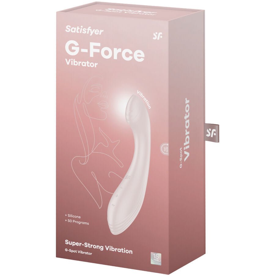 SATISFYER - G - FORCE VIBRATOR G - SPOT STIMULATOR VIOLET - Amore24