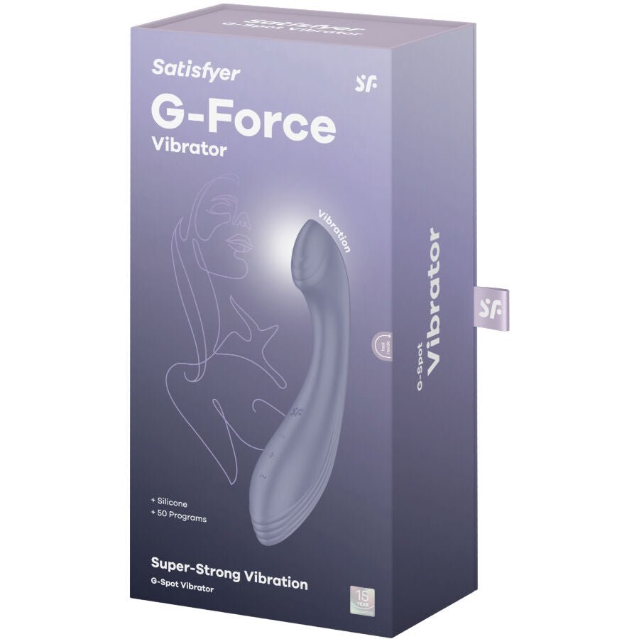SATISFYER - G - FORCE VIBRATOR G - SPOT STIMULATOR VIOLET - Amore24